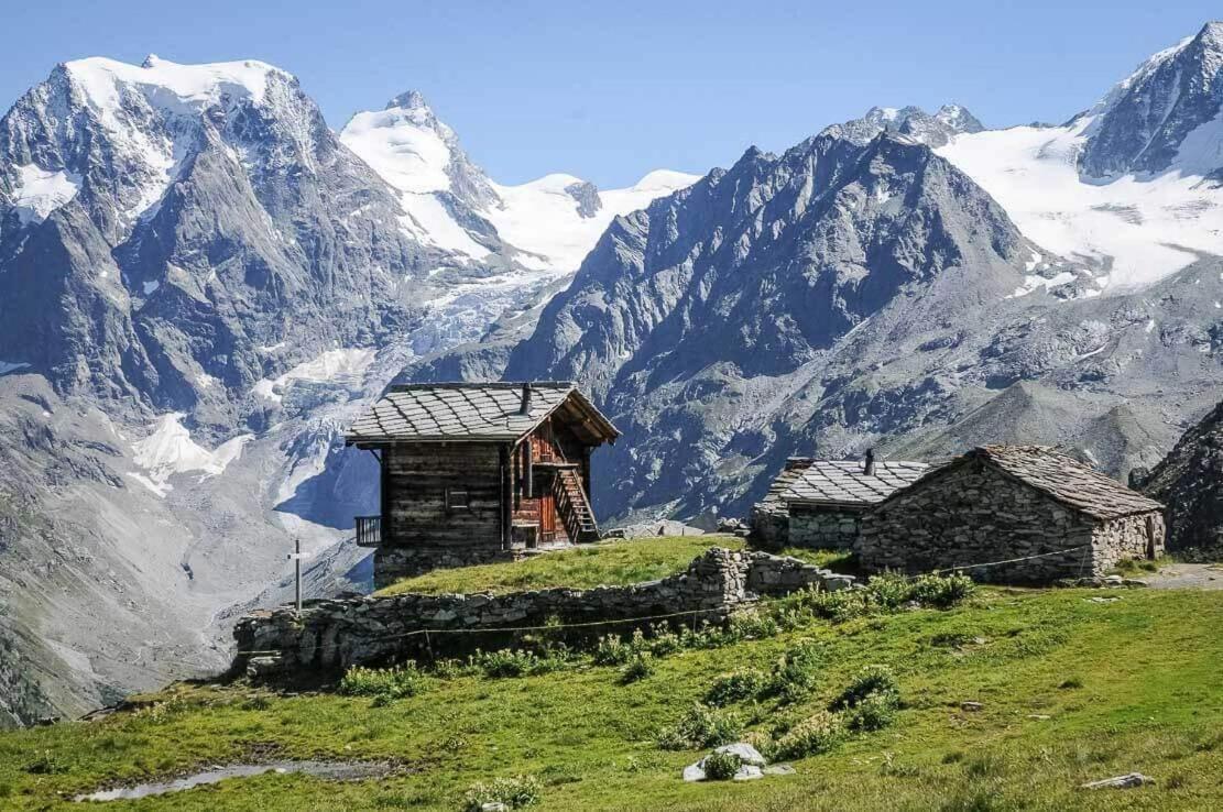 Le Panorama - Appartement 54 A Arolla Face Aux Montagnes A 150M Des Pistes Эволен Экстерьер фото